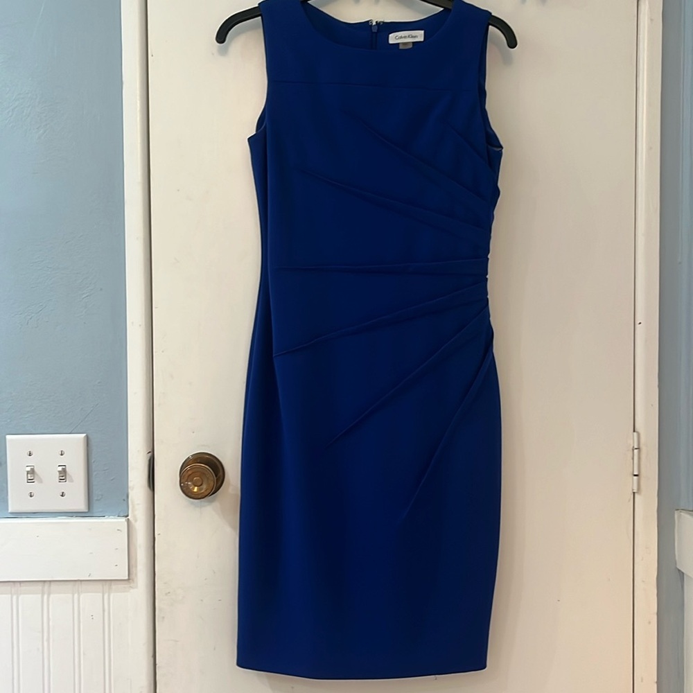 Blue Calvin Klein dress size 4